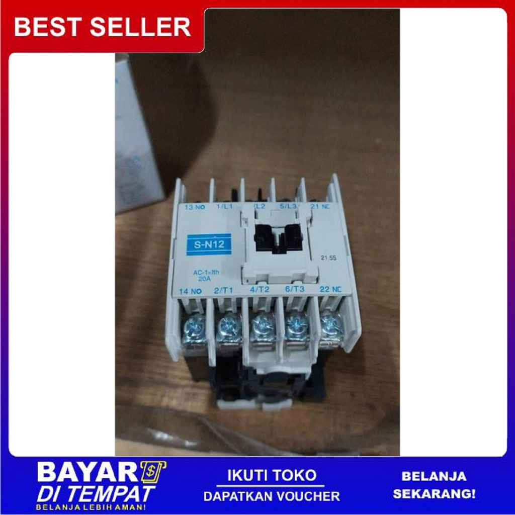 FREE ONGKIR [BY] KONTAKTOR SN12 CONTACTOR EWIG SN 12 PROMO MURAH DISKON BISA COD