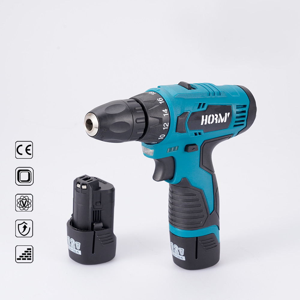 12V 28N.m Bor Tanpa Kabel Listrik 10Mm Lubang Obeng Obeng Listrik Kunci Pas Tangan Alat Listrik untu