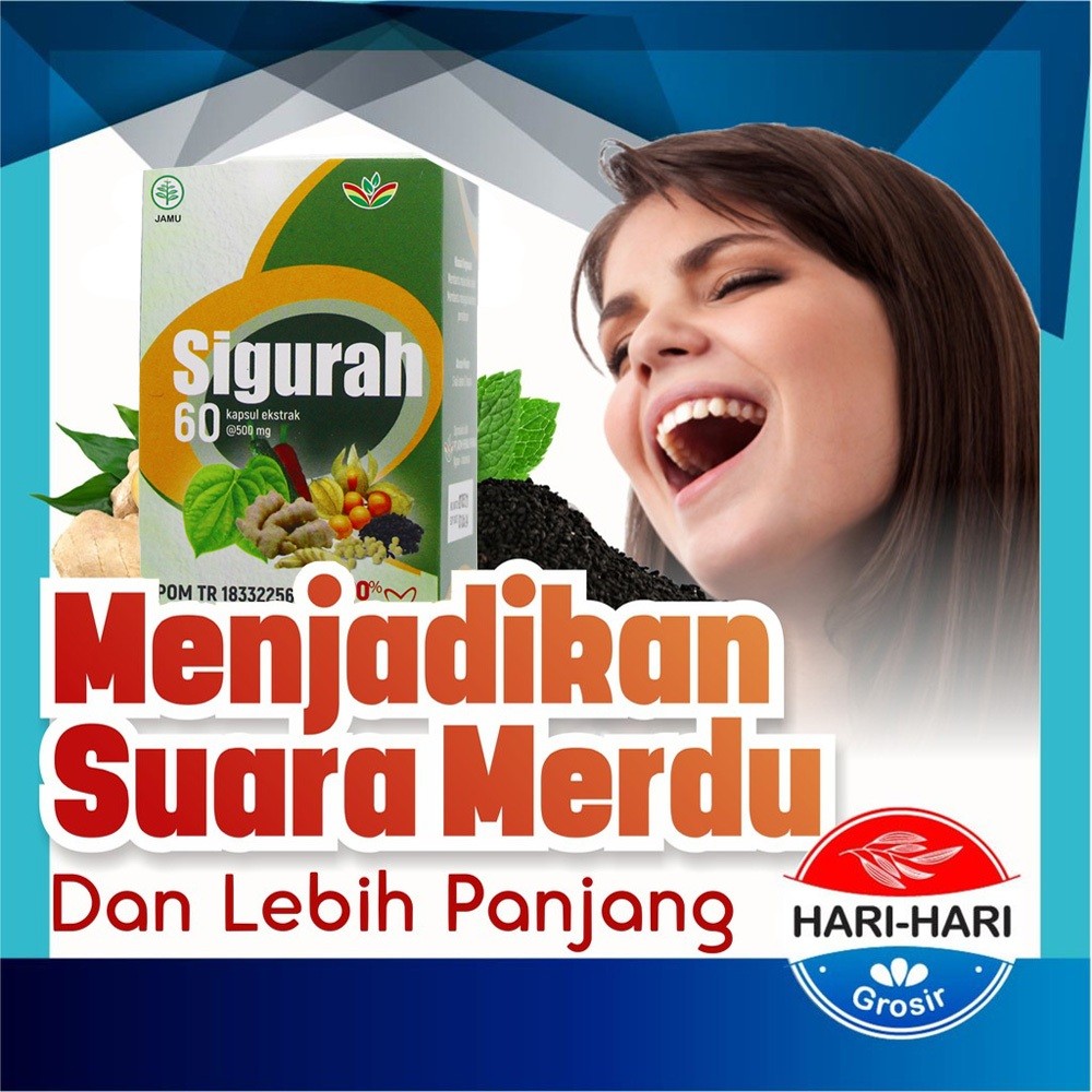 OBAT GURAH SUARA GURAH PLUS Menjadikan Suara Merdu Dan Lebih Panjang Herbal ORIGINAL ASLI BPOM