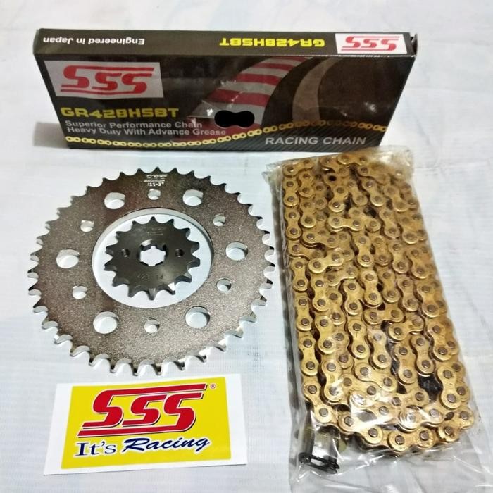 Gear Set Sss Vixion Rantai Hsbt