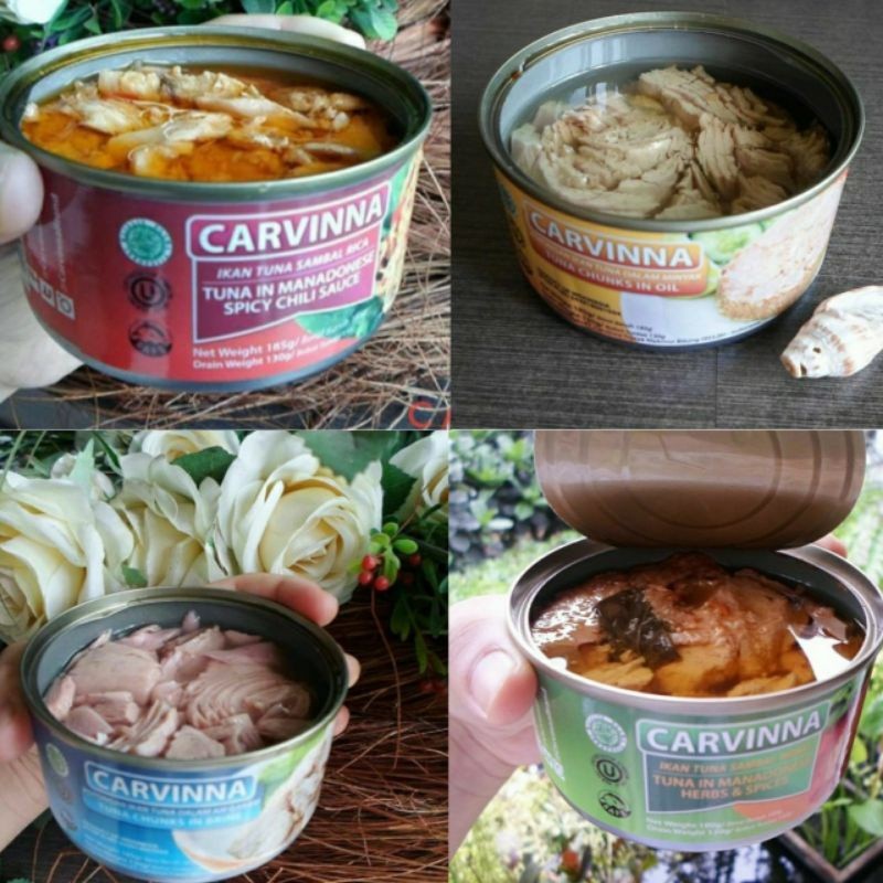 

4 in 1 PACKAGE CARVINNA TUNA KALENG HIGH QUALITY