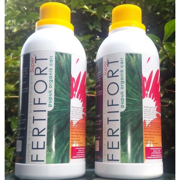 Pupuk Organik Cair Poc Fertifort Kuning