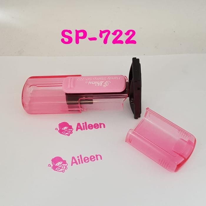 

Tkj - Stempel Nama Shiny Handy Stamp Sp722 Bisa Dicantel Di Saku Baju