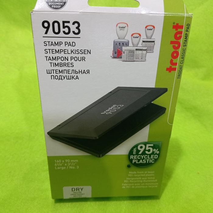 

Tkj - Stamp Pad Trodat 9053 / Bak Stempel Ukuran Besar
