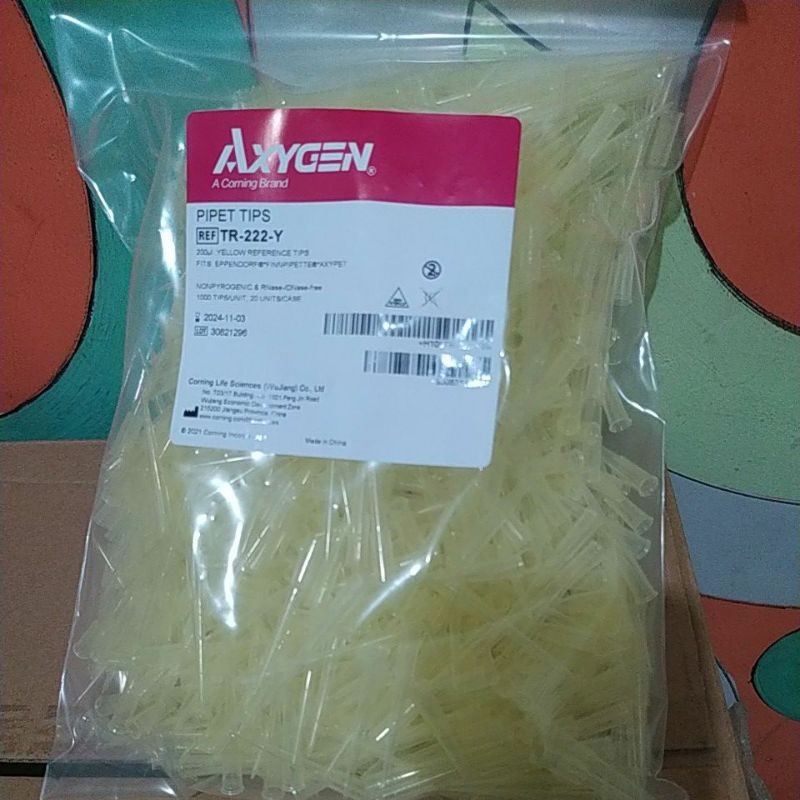 Yellow tip axygen tr222y