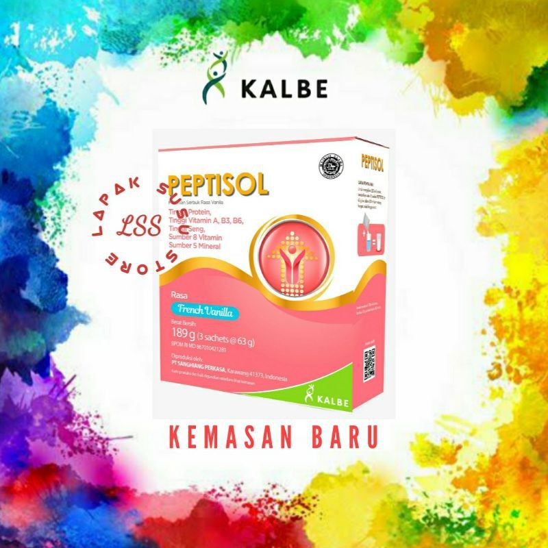 

Peptisol 189/180 gram - Nutrisi Tinggi Protein