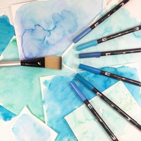 

Tombow ABT Dual Brush Pen YELLOW SERIES Lettering Kalrafi Brushpen Myarts