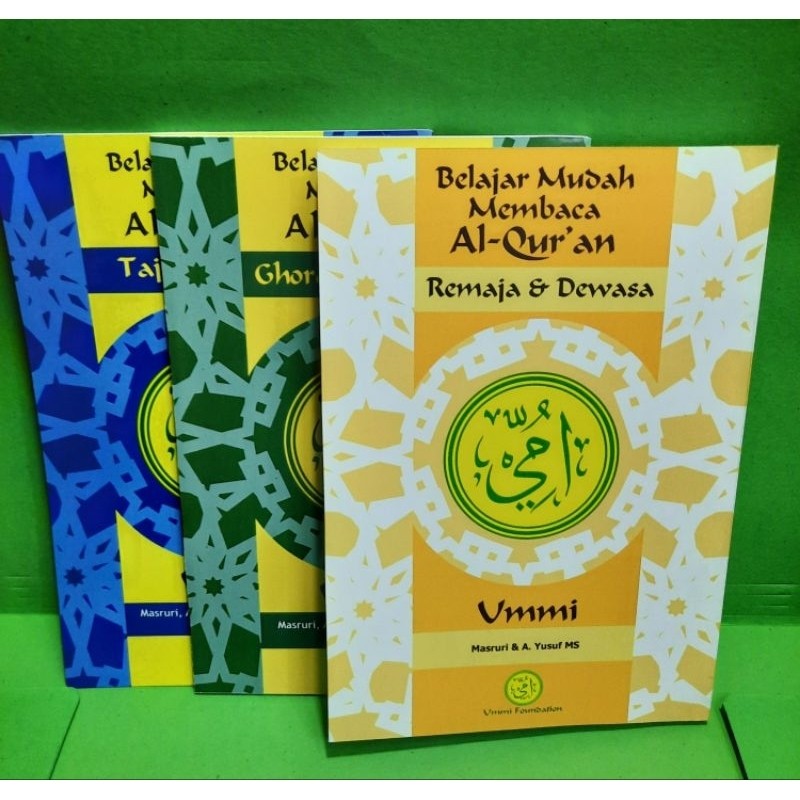 

belajar al'Qur'an metode ummi paket ummi dewasa remaja-ghoroibul-tajwid dasar