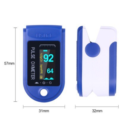 Oximeter Pulse Oxymeter Fingertip saturasi oksigen LK87 LK89
