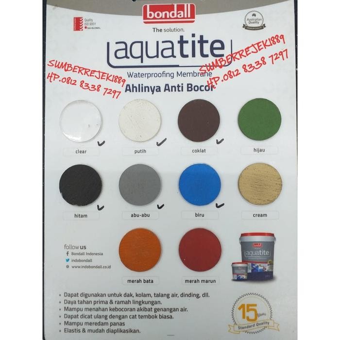 BONDALL AQUATITE PELAPIS ANTI BOCOR 1KG