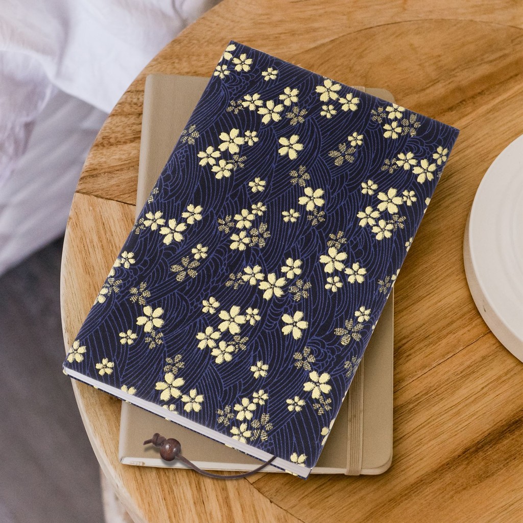 

Book Cover Sleeve Protector Paperback Covers Washable Decorative Books Floral Fabric Soft Flower
