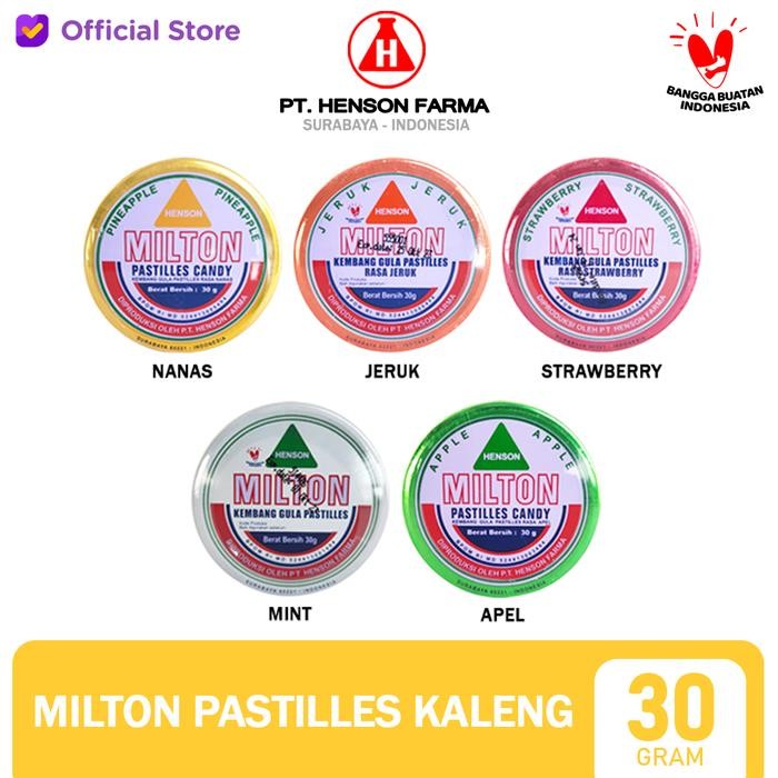 

MILTON PASTILLES Candy 30gr
