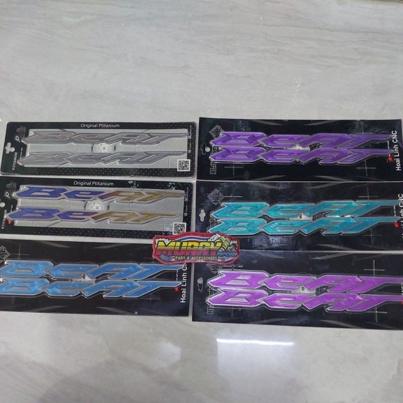 emblem body honda beat titanium vietnam