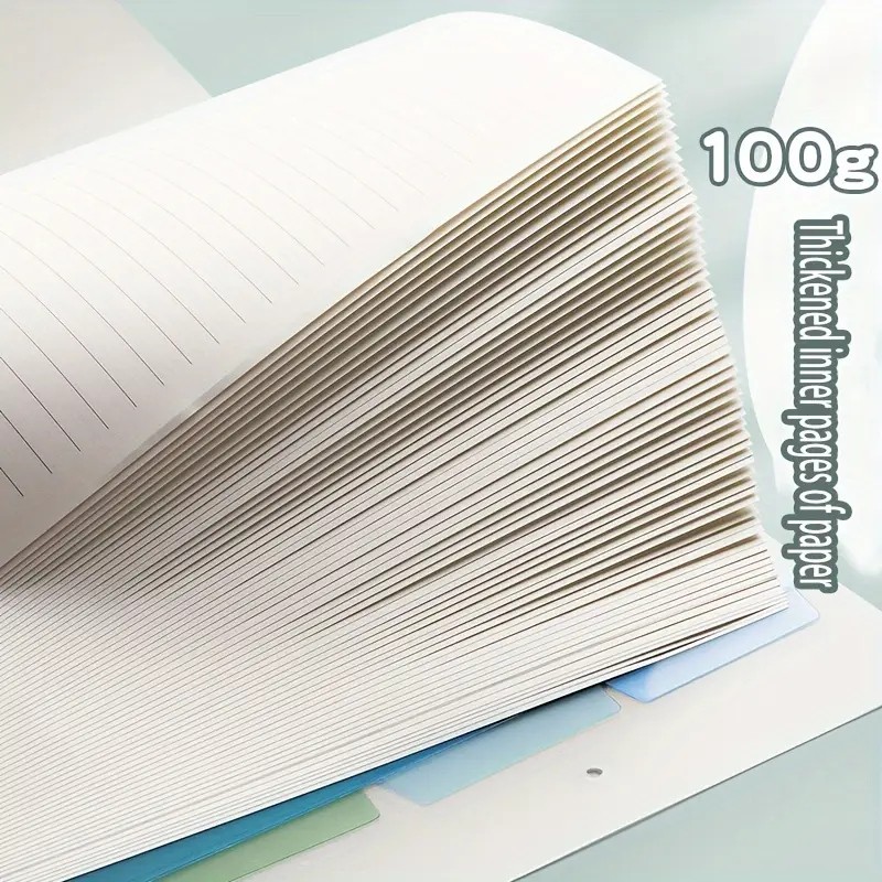 

60 Sheets Notebook Refill Notepad Loose Leaf Binder Paper A4/ B5/A5 Blank/Grid/Lined Notebooks