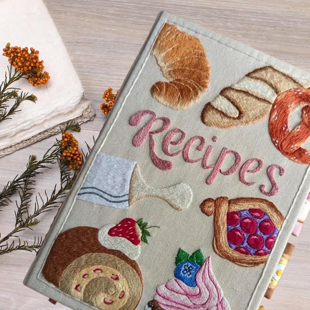

Personalized Handmade Recipe Journal Paper Diary Record Delicious Food Cooking Journal Recipe Book