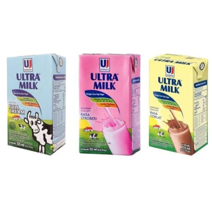 

Ultra Milk 125ml (Mimi & Ultra Milk 125ml) KHUSUS RASA MIX