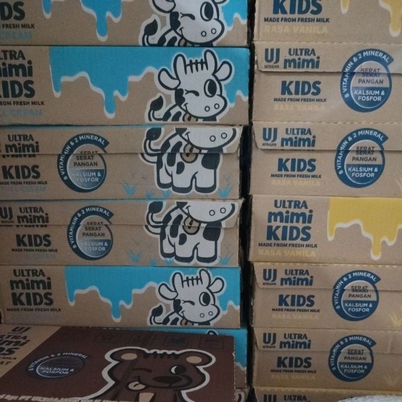 

ULTRA MIMI SUSU UHT / ULTRA MILK 125 ml 1 dus isi 40 pc
