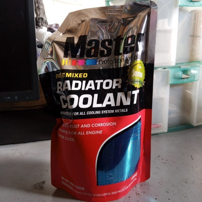air radiator / coolant mobil merk Master - Hijau
