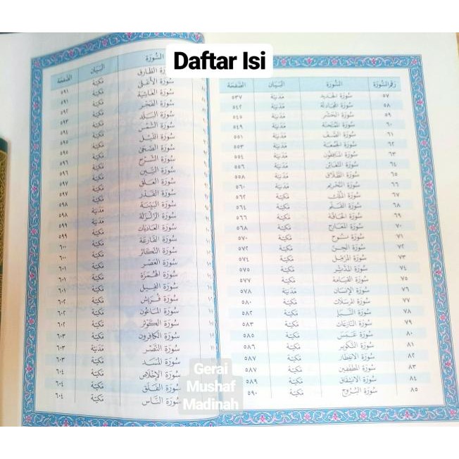 Al Quran Mushaf Madinah Ukuran 30X20 Cm Asli Cover Hitam Gratisongkir