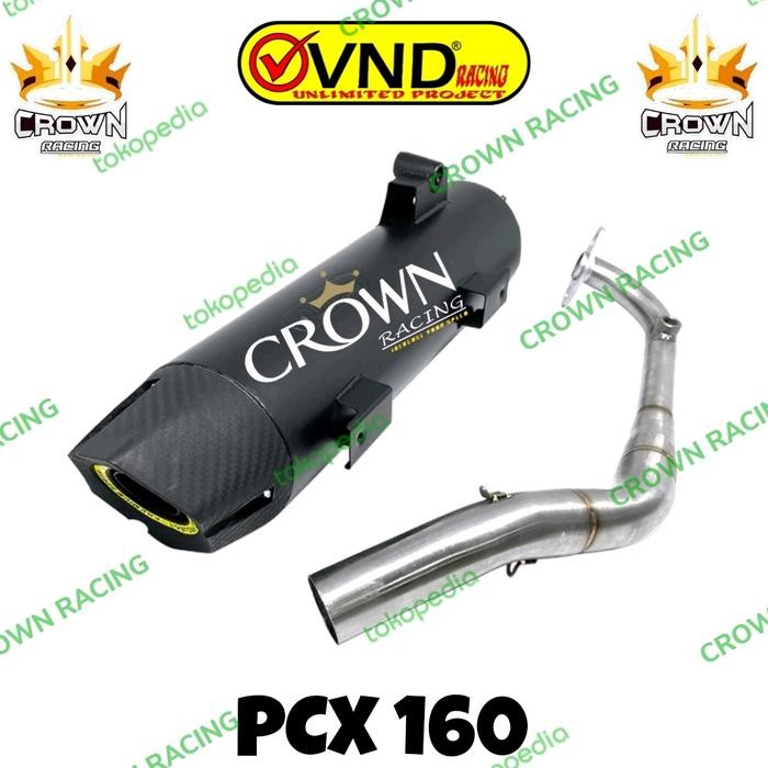 Knalpot Tsukigi Standard Racing Vnd Ak 777 All New Pcx 160 Motor Motorcycle
