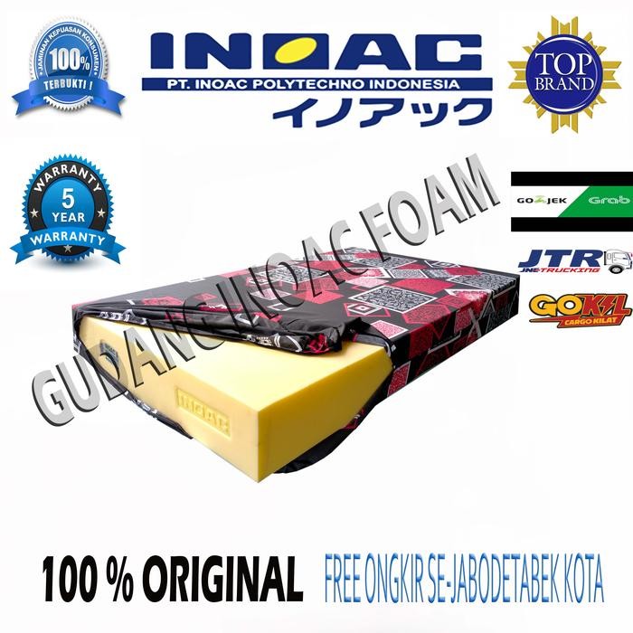 Kasur Busa INOAC 120 x 200 x 20 cm Original gjah