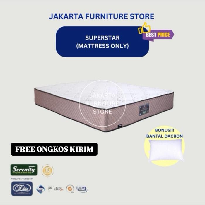 Promo Springbed Elite Serenity Superstar uk.140x200 gjah