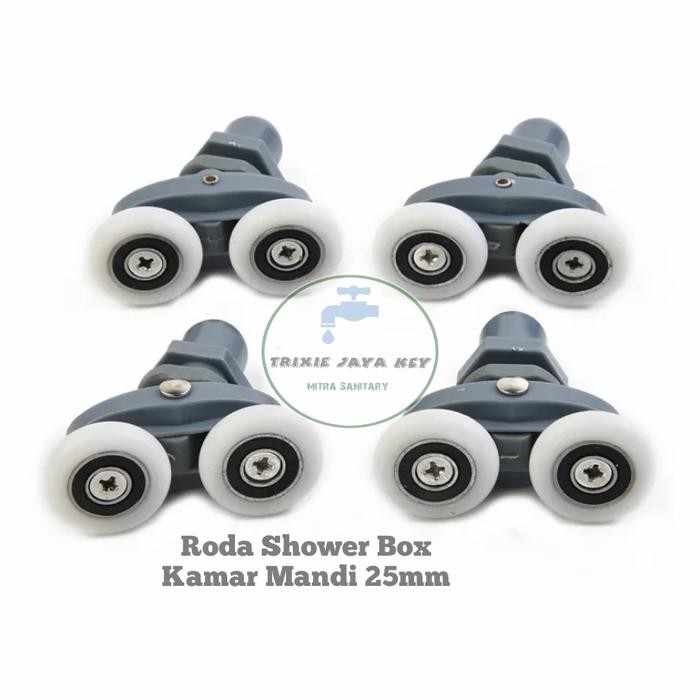 Roda shower Box Kamar Mandi/Roda Sliding Kaca Kamar Mandi/Roll Roda