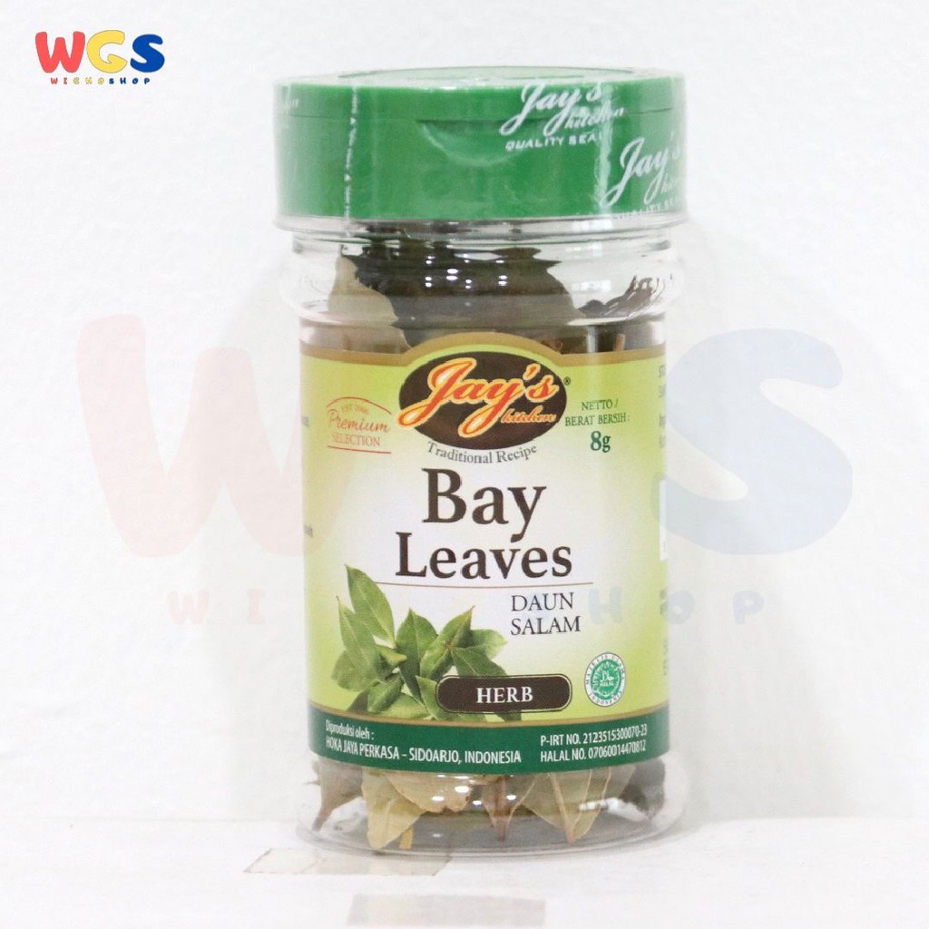 

READYY! Jay's Kitchen Jays Bay Leaves 8g - Daun Salam Herbal