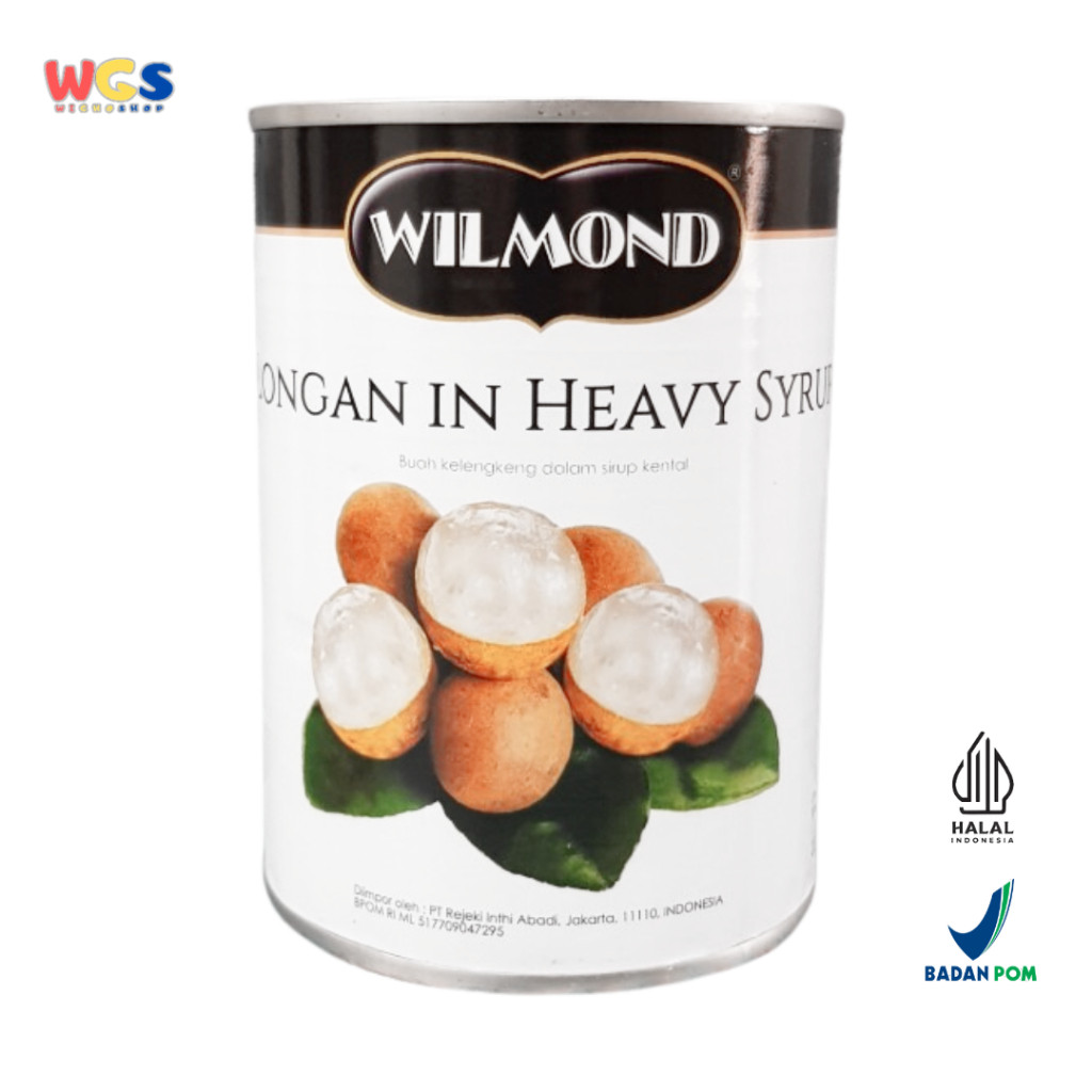 

READYY! Wilmond Longan in Heavy Syrup 565g Buah Kelengkeng dalam Sirup Kental, Manis dan Segar