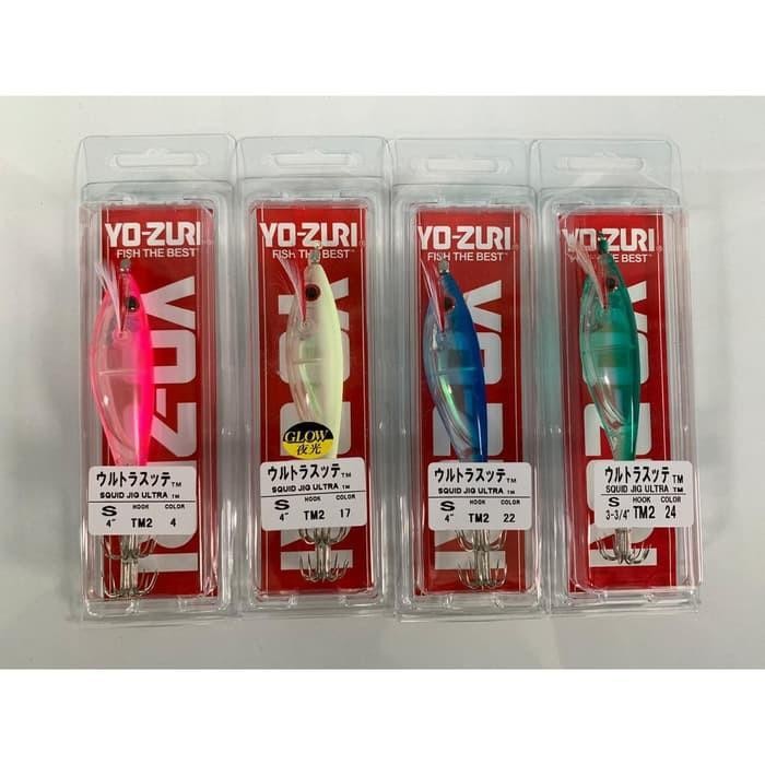 PREMIUM Yozuri Squid Jig Aurora S A323 Umpan Cumi Eging Sotong