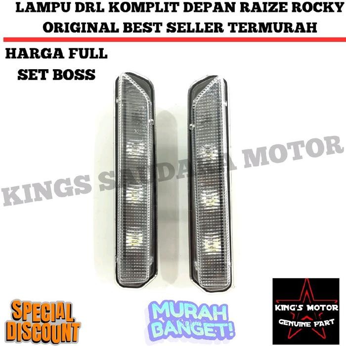 Lampu Led Drl Bemper Toyota Raize Rocky Ori Original Asli