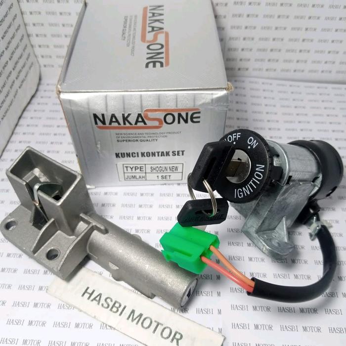 PREMIUM KUNCI KONTAK SET KUNCI JOK SUZUKI SHOGUN NEW SHOGUN R 110 SATRIA 2 TAK