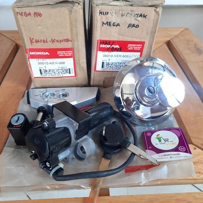 PREMIUM Keyset Kunci Kontak Set New Megapro Primus Original AHM 35010-KEH-600