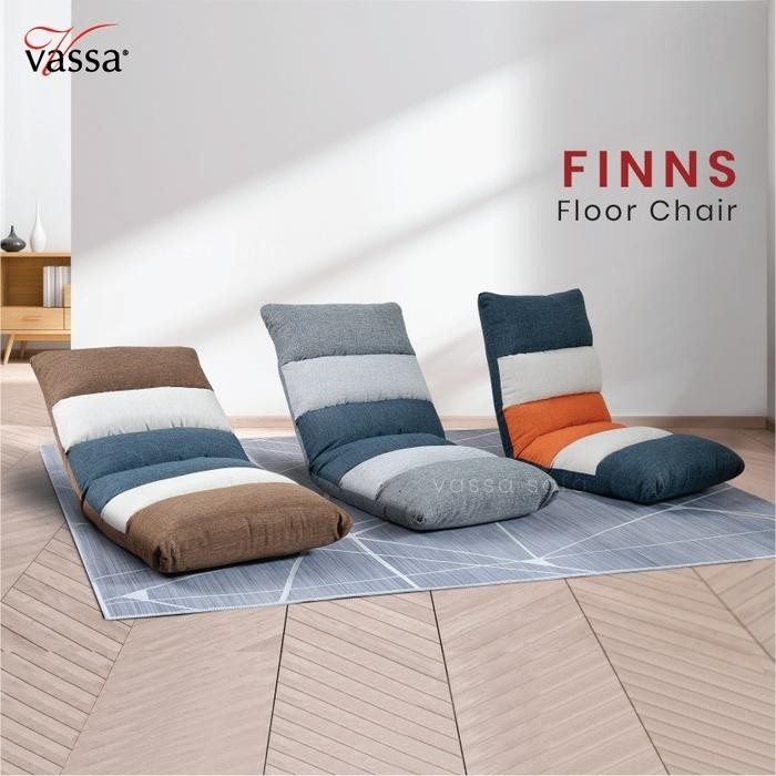 PREMIUM Floor chair Finns by Vassa sofa Kursi lipat Kursi Lesehan