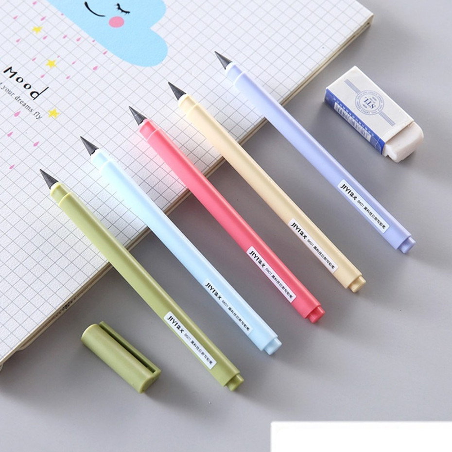 

BARU APEN PENSIL ABADI WARNA MACAROON TAK BISA HABIS GRAPHITE ETERNAL PENCIL SKETSA LUKIS ART BARANG