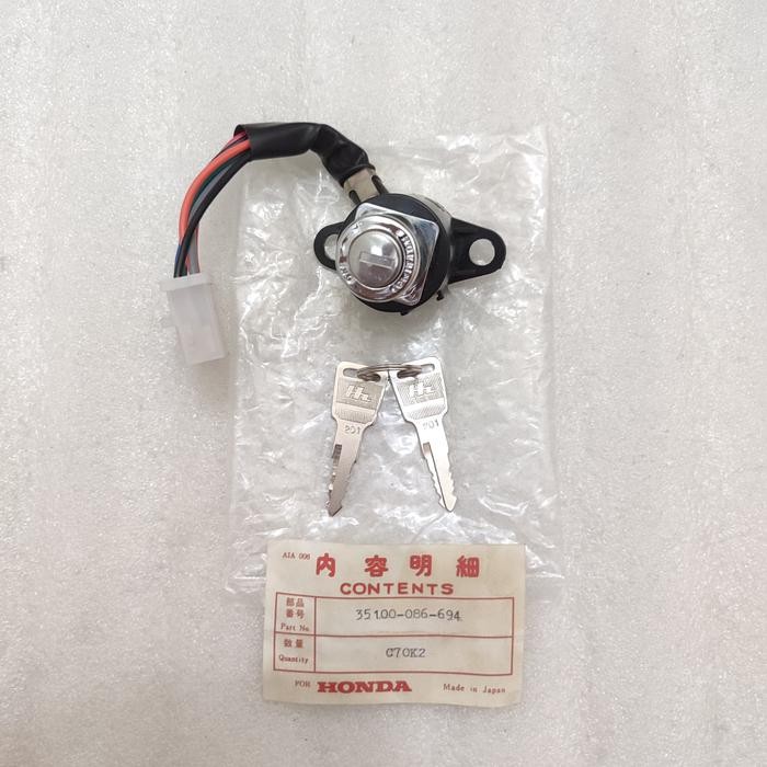 PREMIUM kunci kontak honda C70 C90 nos japan