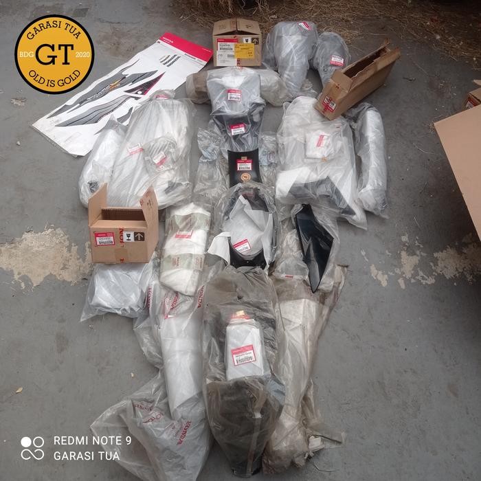 PREMIUM Full Set Body Bodi Supra X 125 Pertama lama old Asli Ori Original AHM