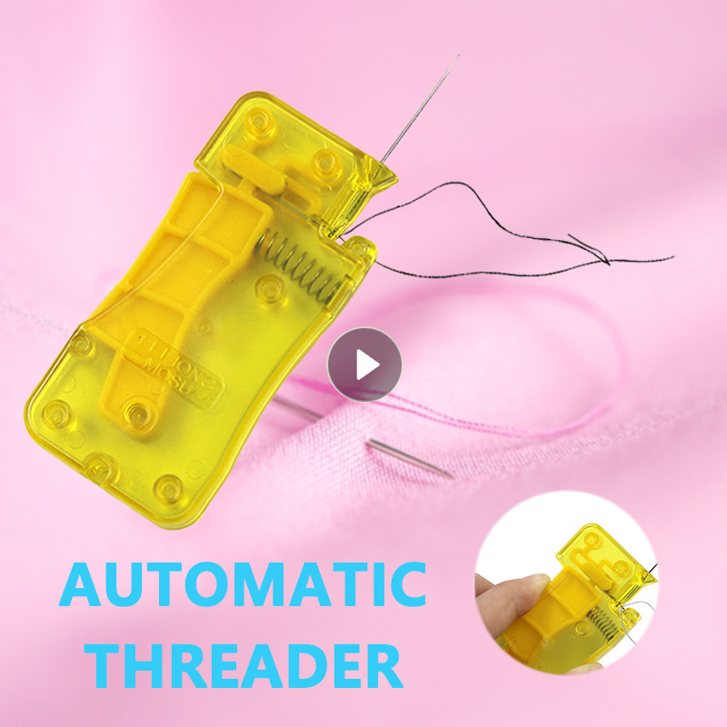 1 Buah Alat DIY Pengulir Jarum Otomatis Mesin Jahit Tangan Rumah Perangkat Benang Otomatis Aksesori 