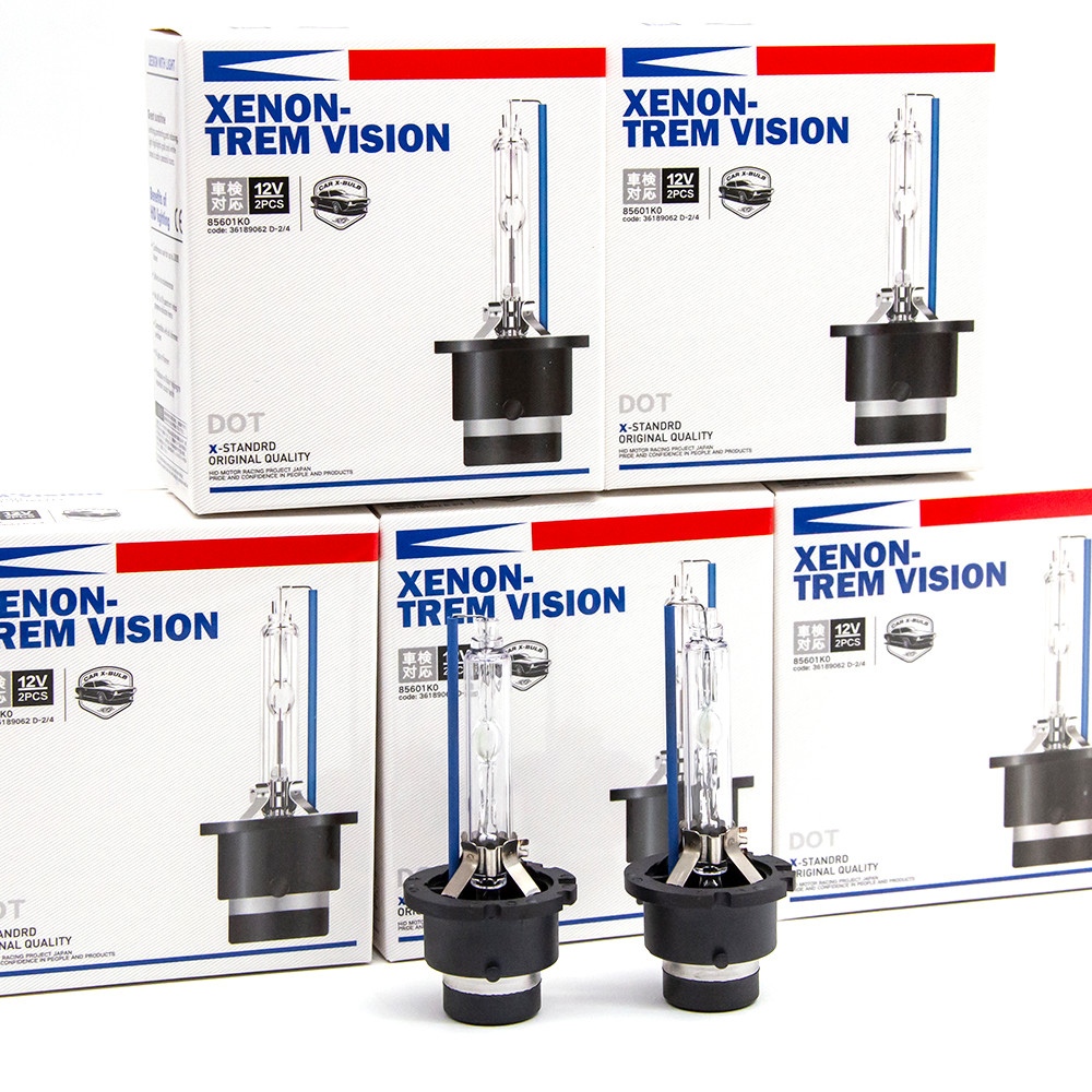 2 Buah D2S D2R D4S D4R HID Xenon Bohlam Lampu Depan Bi-xenon Lampu Pengganti Lensa Proyektor dengan 