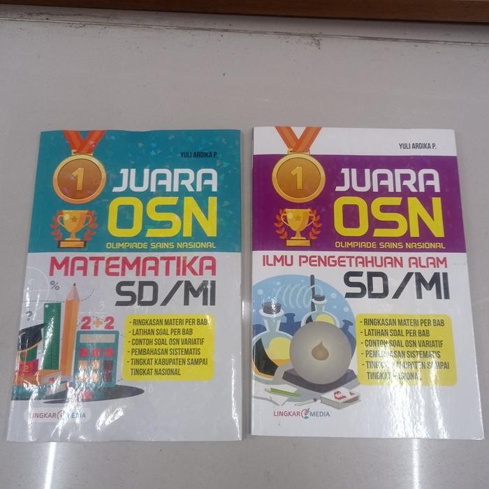 

2 Buku Paket OSN MATEMATIKA & IPA UNTUK SD