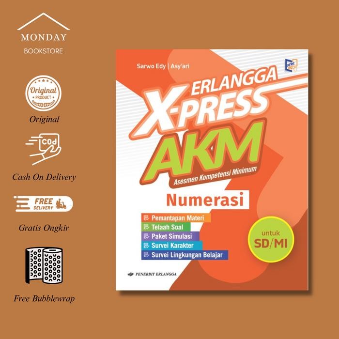 

ERLANGGA X-PRESS AKM SD/MI NUMERASI