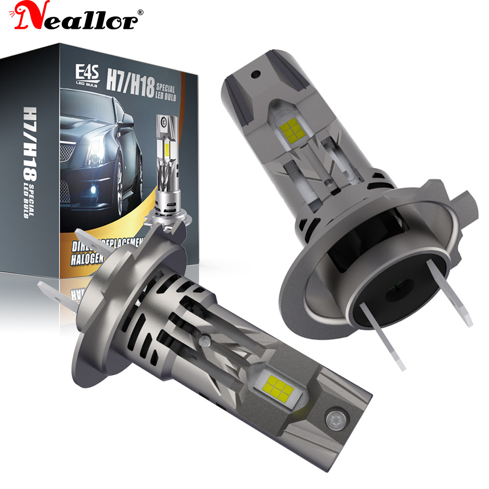 H7 Led Canbus Tanpa Kesalahan Lampu Depan H18 Bohlam Mobil 12V 55W Lampu Dioda untuk Mercedes Benz W