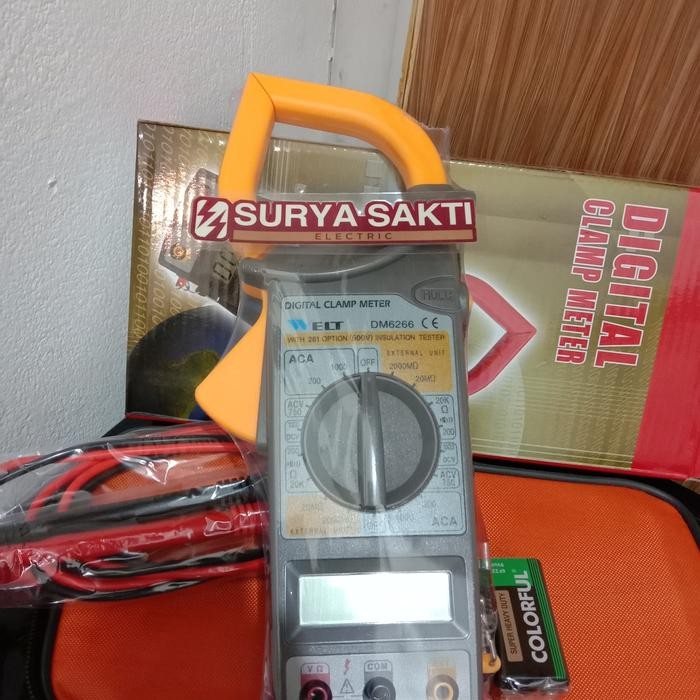Tang Ampere/Clamp Meter Digital Ewig Dt-266.