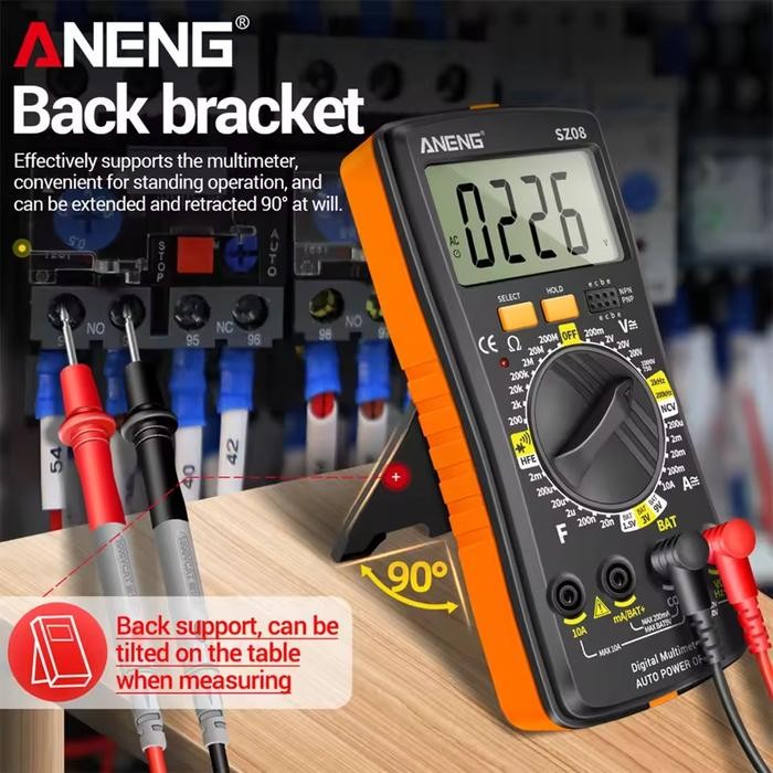 Multitester Mini Digital Multi Avo Meter Tester Listrik