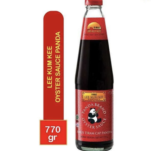 

SANS SAUS TIRAM LEE KUM KEE CAP PANDA 770 ML OYSTER SAUCE CHINESE FOOD BUMBU DAPUR BUMBU MASAK