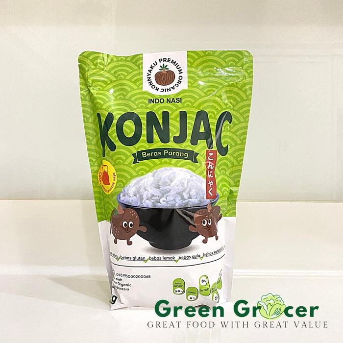 

INDONASI Konjac rice / Shirataki rice / beras porang 1 Kg
