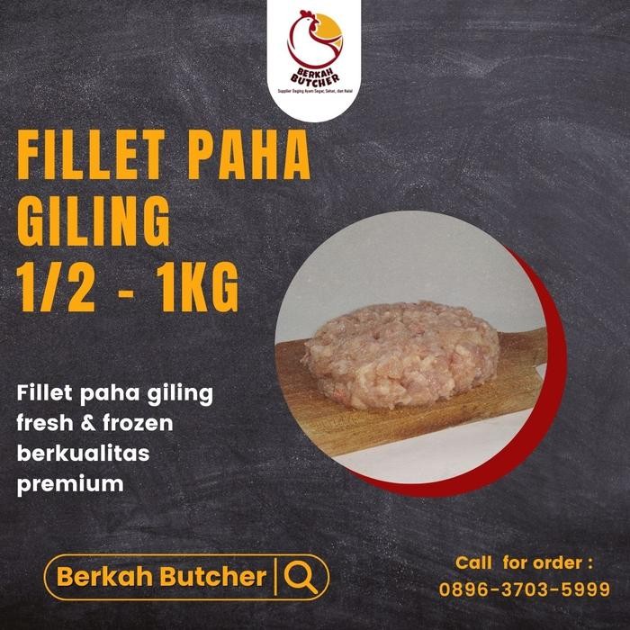 

Daging Giling Paha Ayam 500 gr - Berkah Butcher