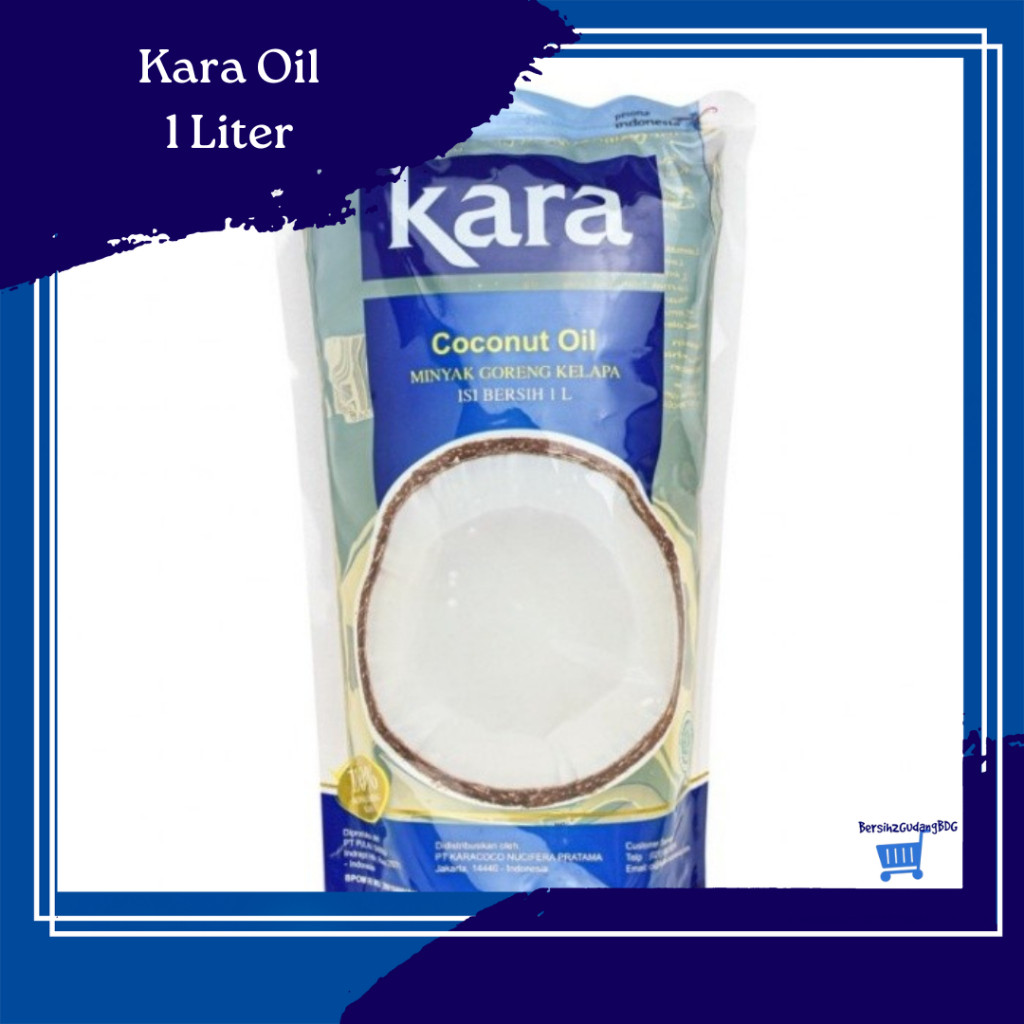 

SANS Kara Minyak Kelapa / Kara Coconut Oil 100% Murni Kemasan 1 Liter