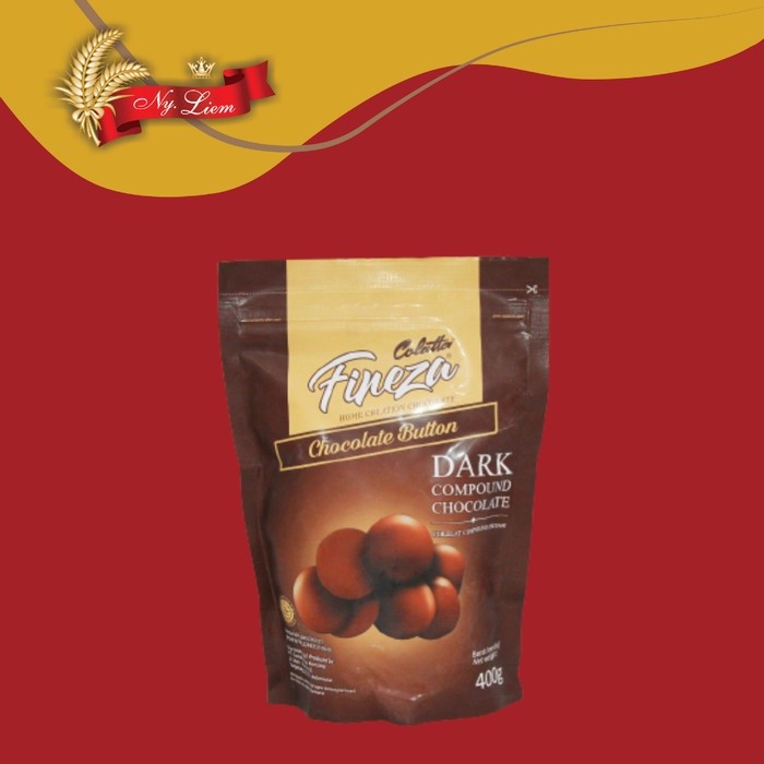 

SANS COLATTA Fineza Chocolate Button 400 gram