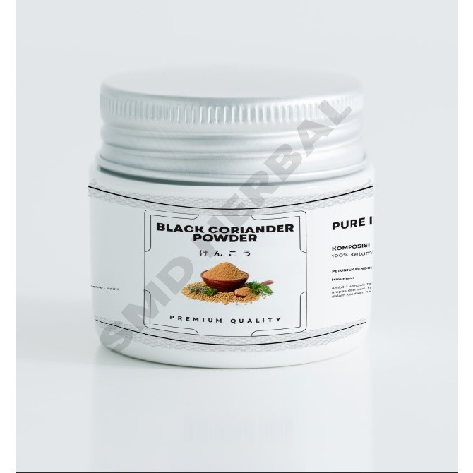 

SANS Ketumbar Hitam Organik BUBUK PREMIUM Black Corriander Powder